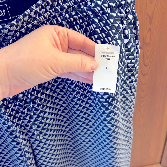 Drawstring Geometric Pants - Picture 5 of 6